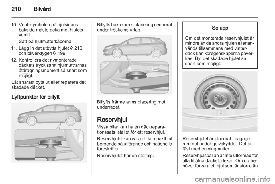 OPEL ASTRA J HB5 & ST 2012.5  Instruktionsbok 