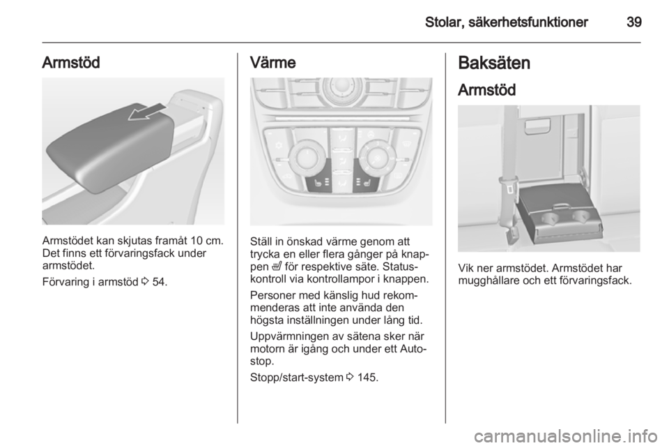 OPEL ASTRA J HB5 & ST 2012.5  Instruktionsbok 
