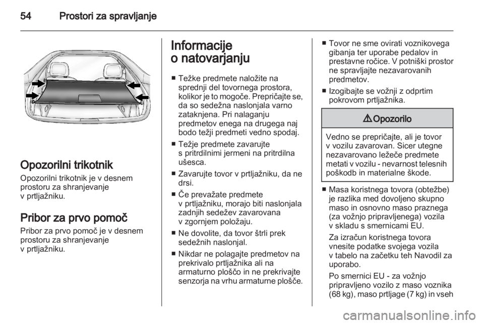 OPEL AMPERA 2012  Uporabniški priročnik 