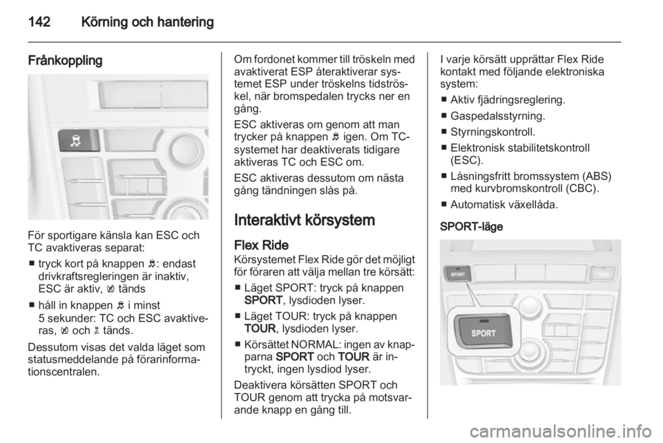 OPEL CASCADA 2013.5  Instruktionsbok 