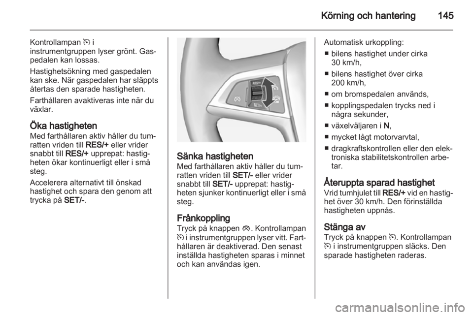 OPEL CASCADA 2013.5  Instruktionsbok 