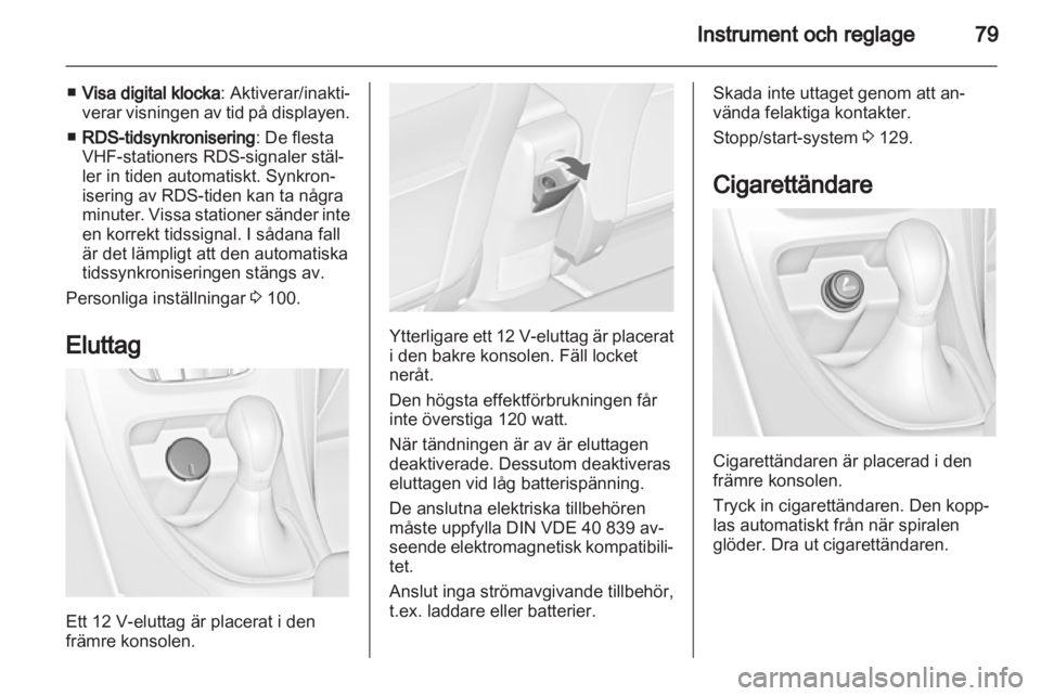 OPEL CASCADA 2013.5  Instruktionsbok 