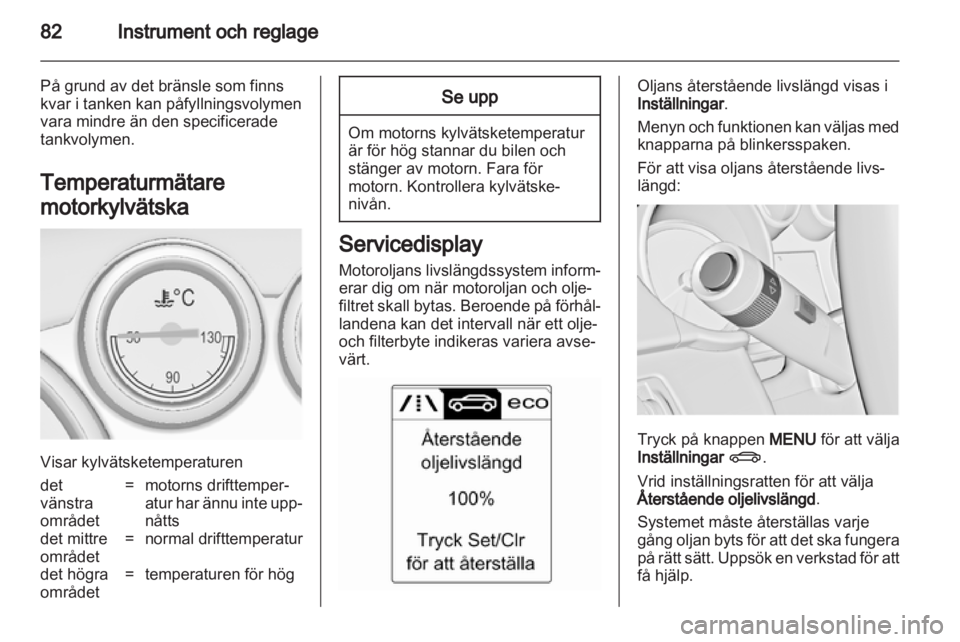OPEL CASCADA 2013.5  Instruktionsbok 