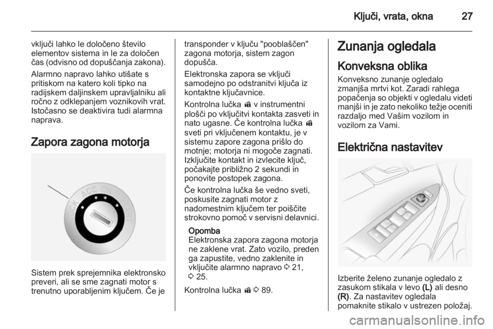 OPEL ANTARA 2012.5  Uporabniški priročnik 