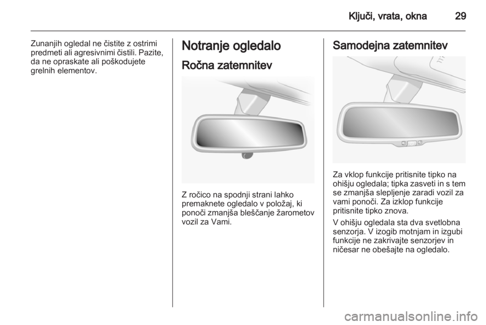 OPEL ANTARA 2012.5  Uporabniški priročnik 