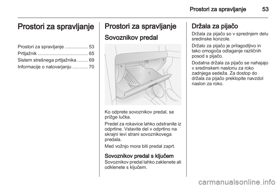 OPEL ANTARA 2012.5  Uporabniški priročnik 
