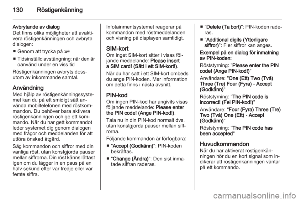 OPEL COMBO 2011  Handbok för infotainmentsystem 