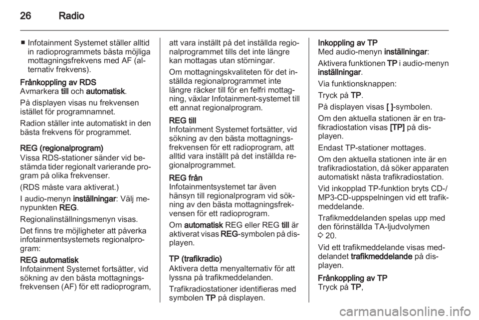 OPEL COMBO 2011  Handbok för infotainmentsystem 