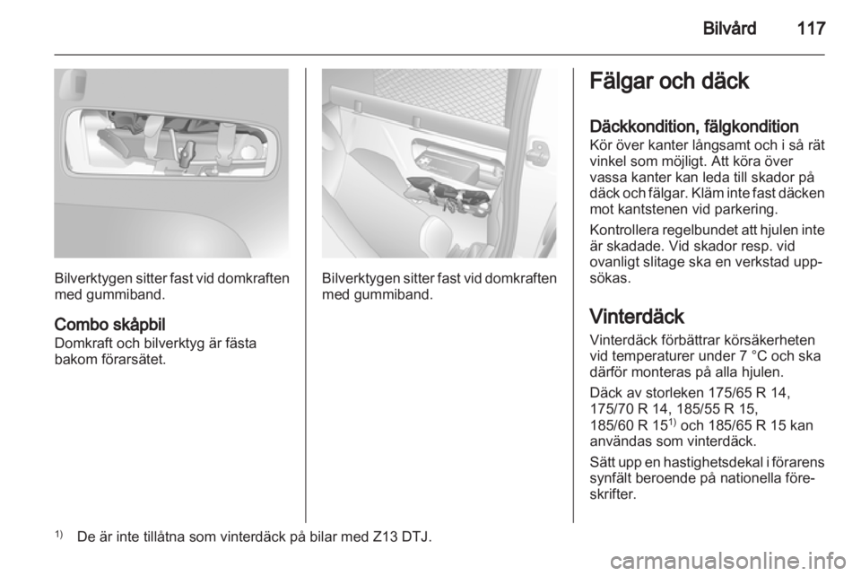 OPEL COMBO 2011  Instruktionsbok 
