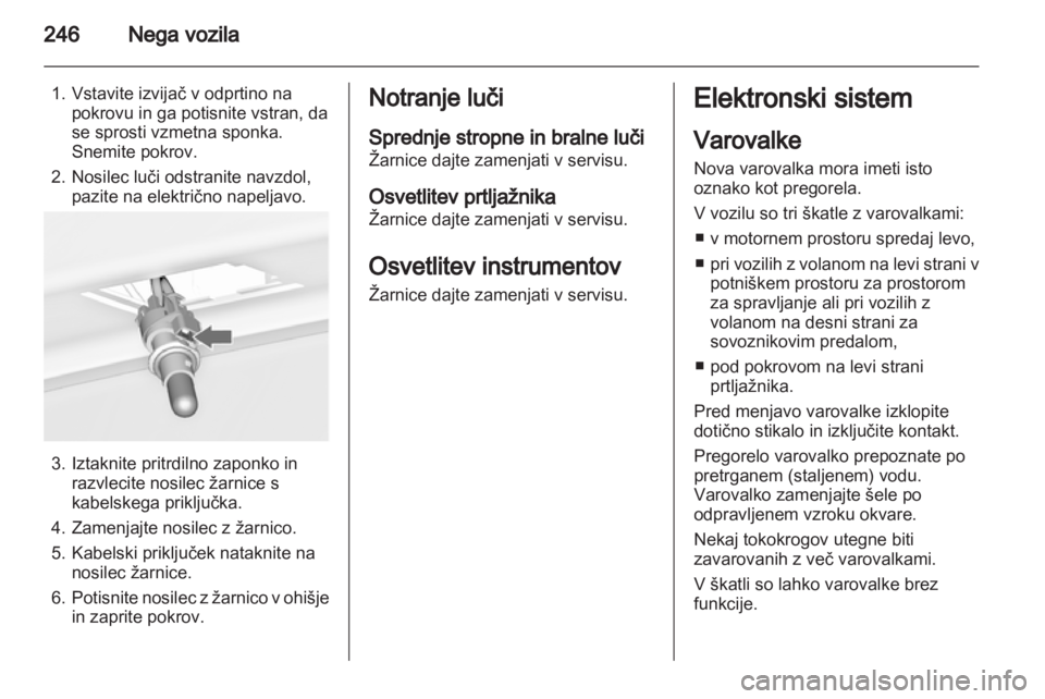 OPEL ASTRA J 2013  Uporabniški priročnik 