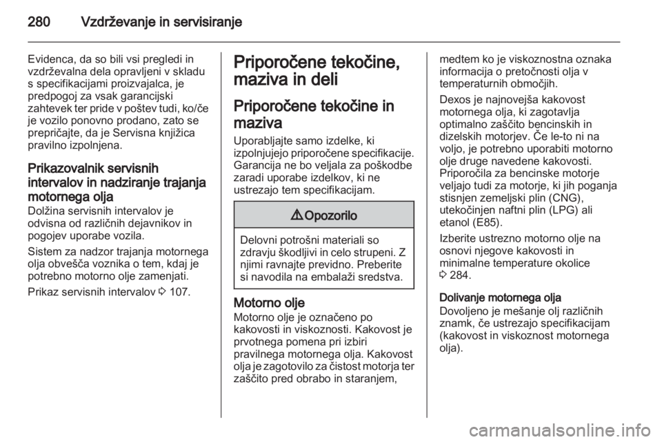 OPEL ASTRA J 2013  Uporabniški priročnik 