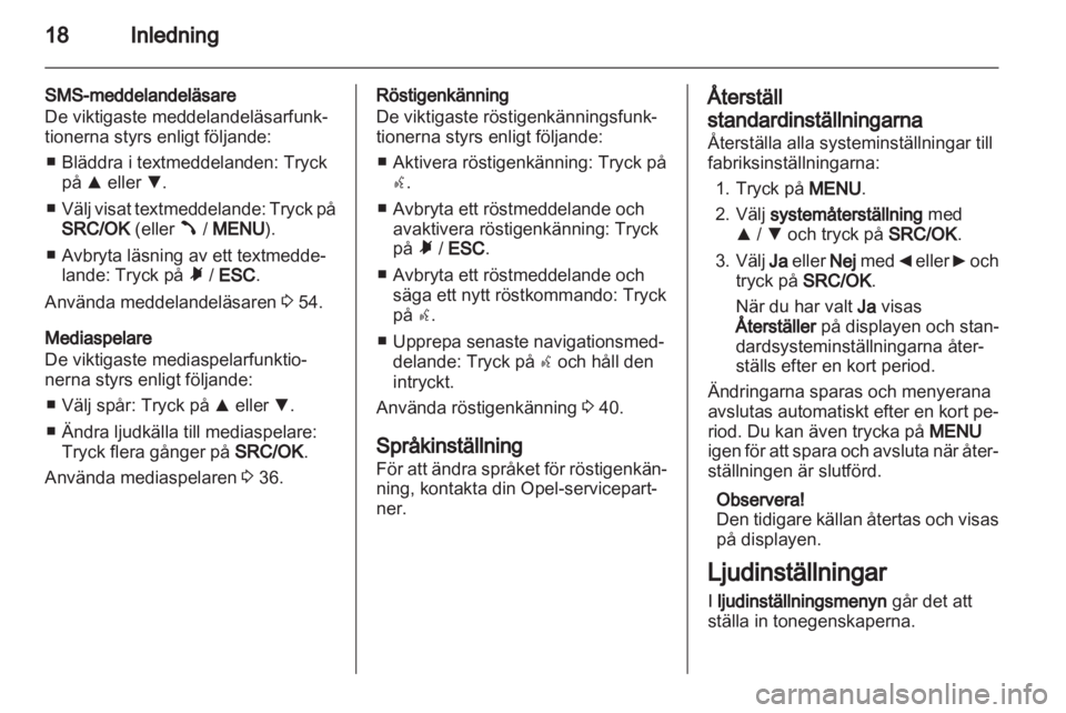 OPEL COMBO D 2013  Handbok för infotainmentsystem 