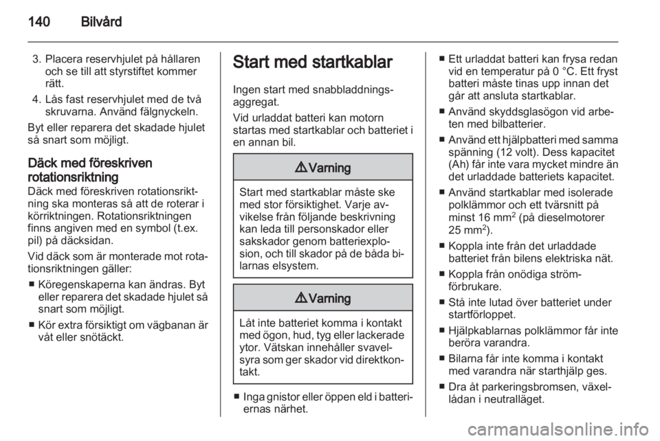 OPEL COMBO D 2013  Instruktionsbok 