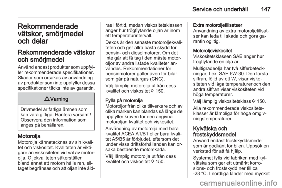 OPEL COMBO D 2013  Instruktionsbok 