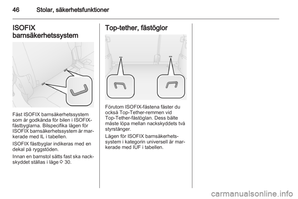 OPEL COMBO D 2013  Instruktionsbok 