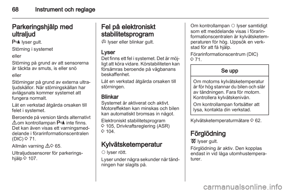 OPEL COMBO D 2013  Instruktionsbok 