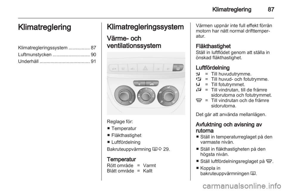 OPEL COMBO D 2013  Instruktionsbok 