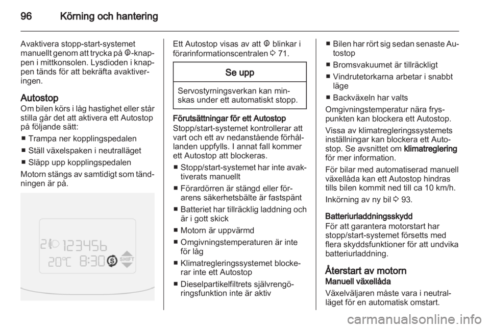 OPEL COMBO D 2013  Instruktionsbok 