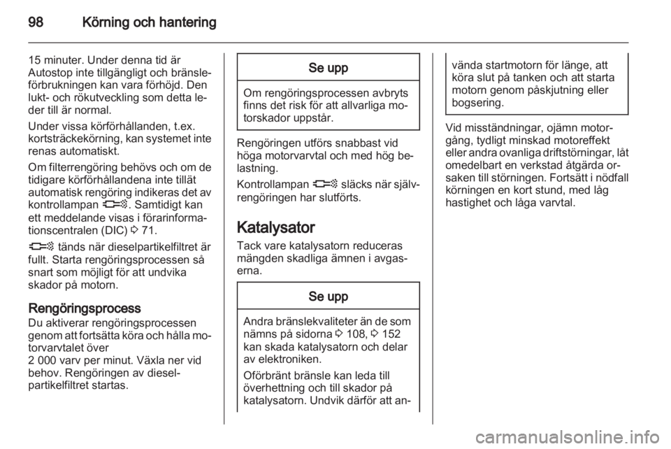 OPEL COMBO D 2013  Instruktionsbok 