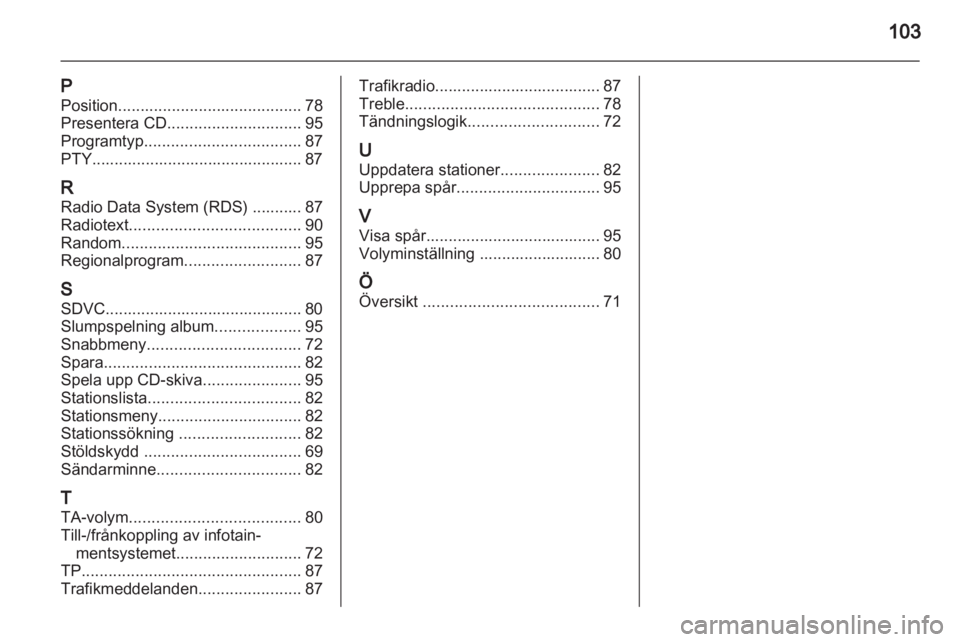 OPEL CORSA 2010.5  Handbok för infotainmentsystem 