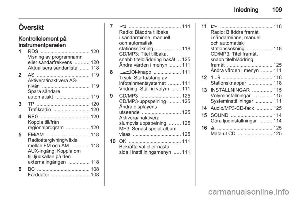OPEL CORSA 2010.5  Handbok för infotainmentsystem 
