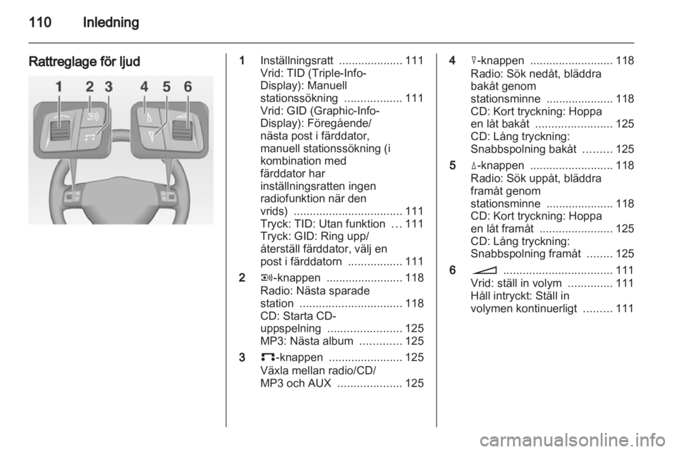 OPEL CORSA 2010.5  Handbok för infotainmentsystem 
