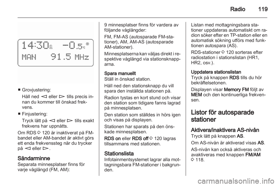 OPEL CORSA 2010.5  Handbok för infotainmentsystem 