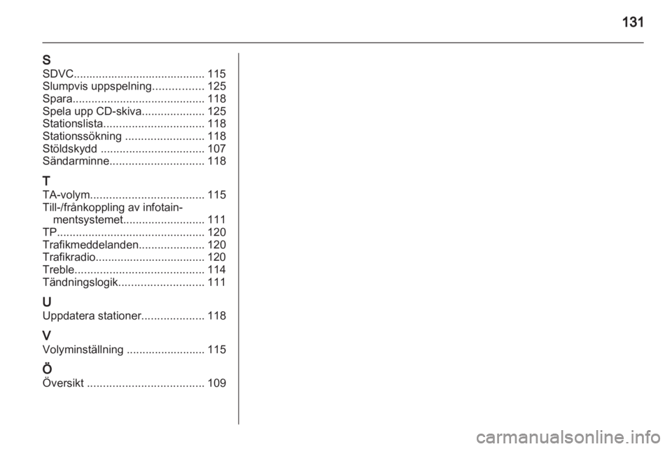 OPEL CORSA 2010.5  Handbok för infotainmentsystem 