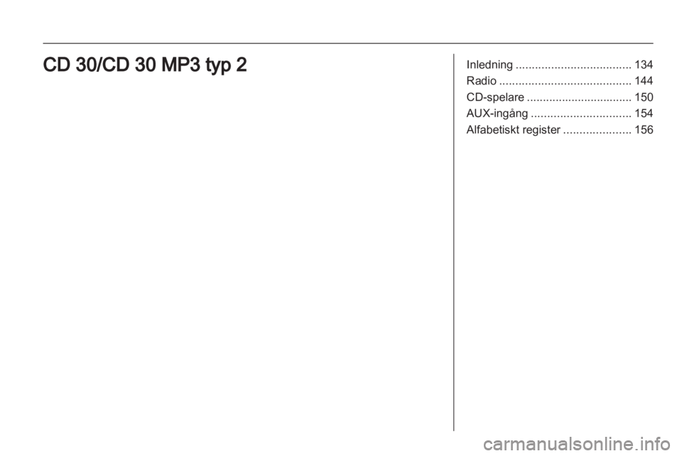 OPEL CORSA 2010.5  Handbok för infotainmentsystem 