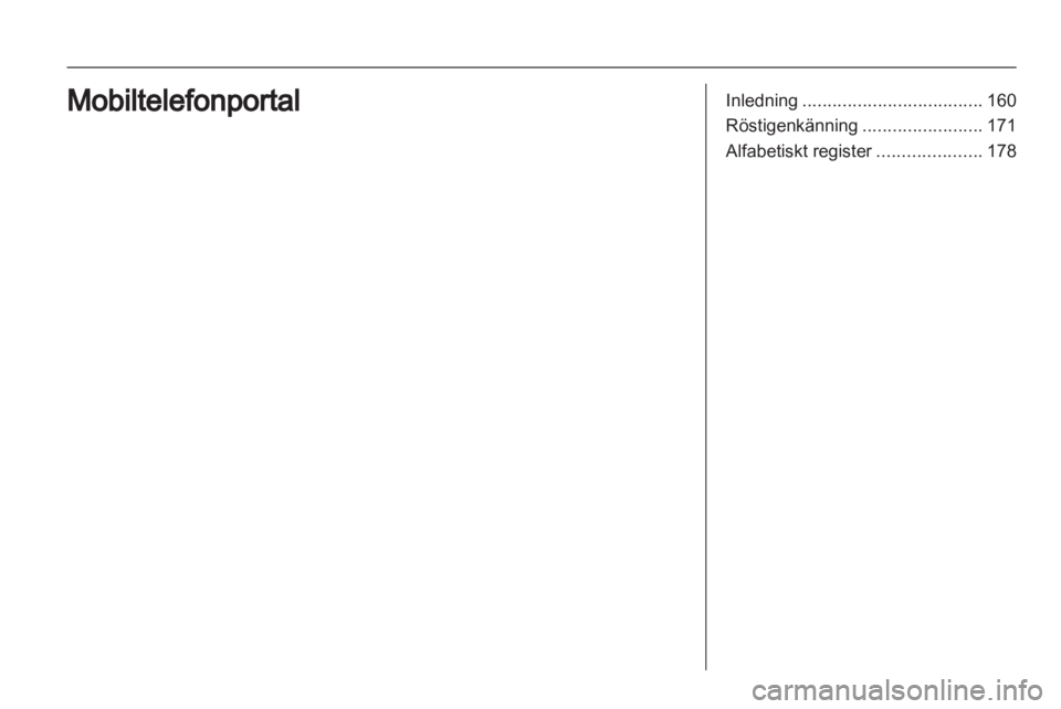 OPEL CORSA 2010.5  Handbok för infotainmentsystem 
