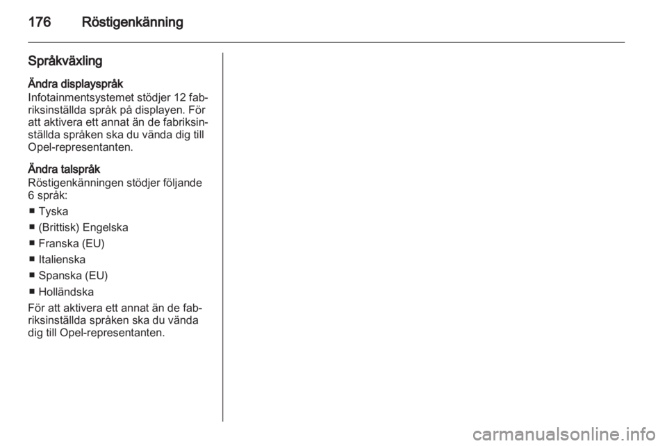 OPEL CORSA 2010.5  Handbok för infotainmentsystem 