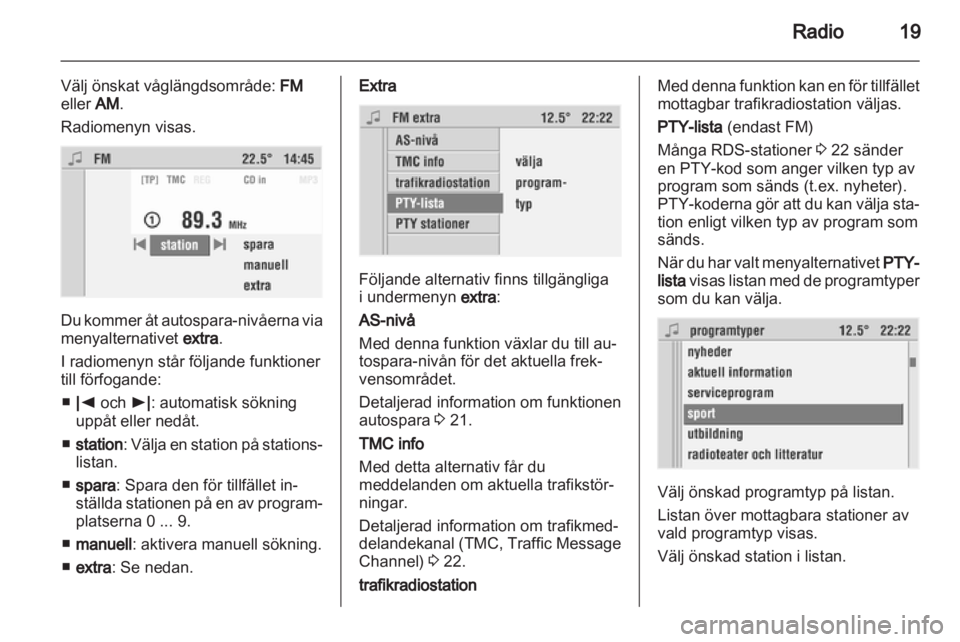 OPEL CORSA 2010.5  Handbok för infotainmentsystem 