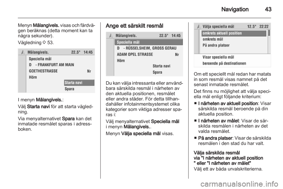 OPEL CORSA 2010.5  Handbok för infotainmentsystem 