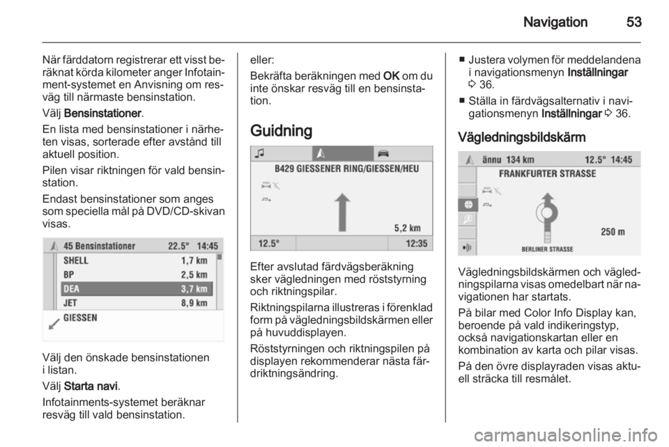OPEL CORSA 2010.5  Handbok för infotainmentsystem 