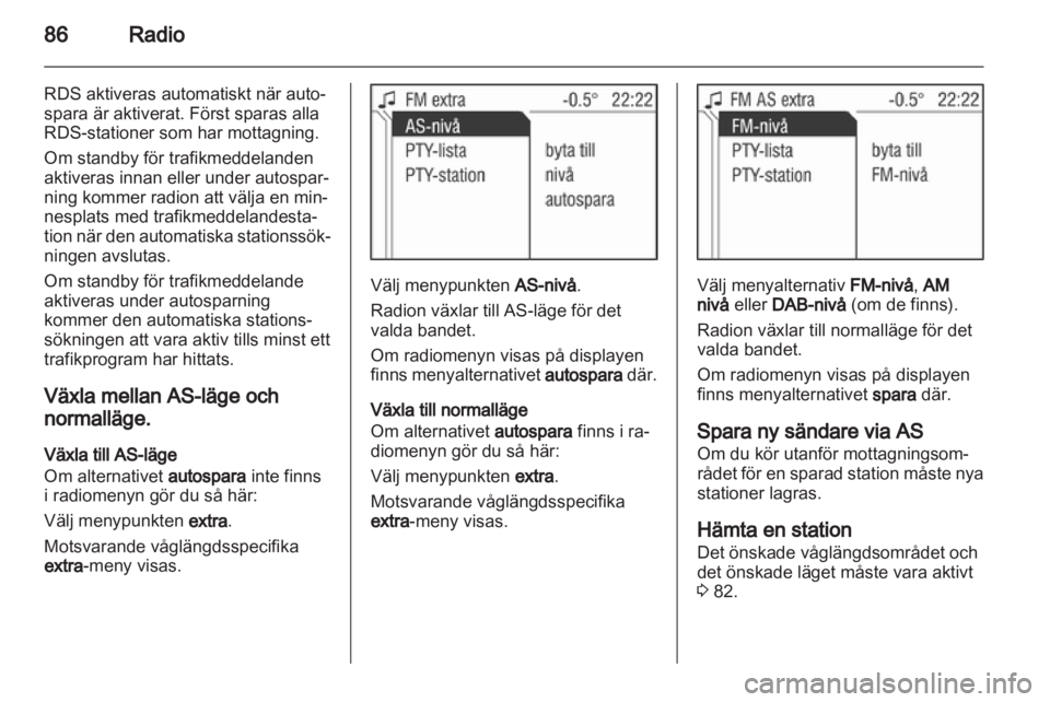 OPEL CORSA 2010.5  Handbok för infotainmentsystem 
