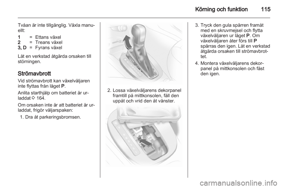 OPEL CORSA 2010.5  Instruktionsbok 