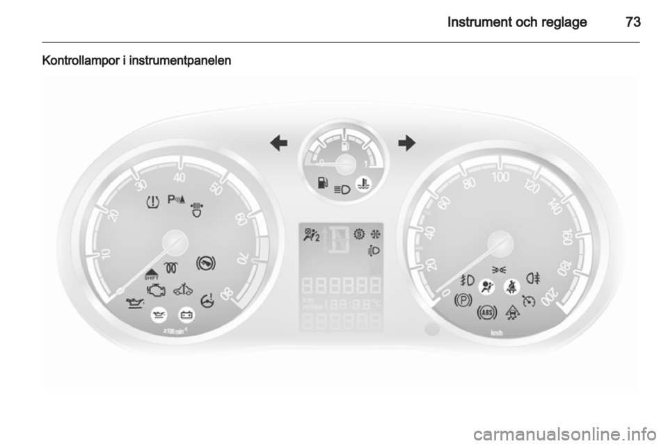 OPEL CORSA 2010.5  Instruktionsbok 