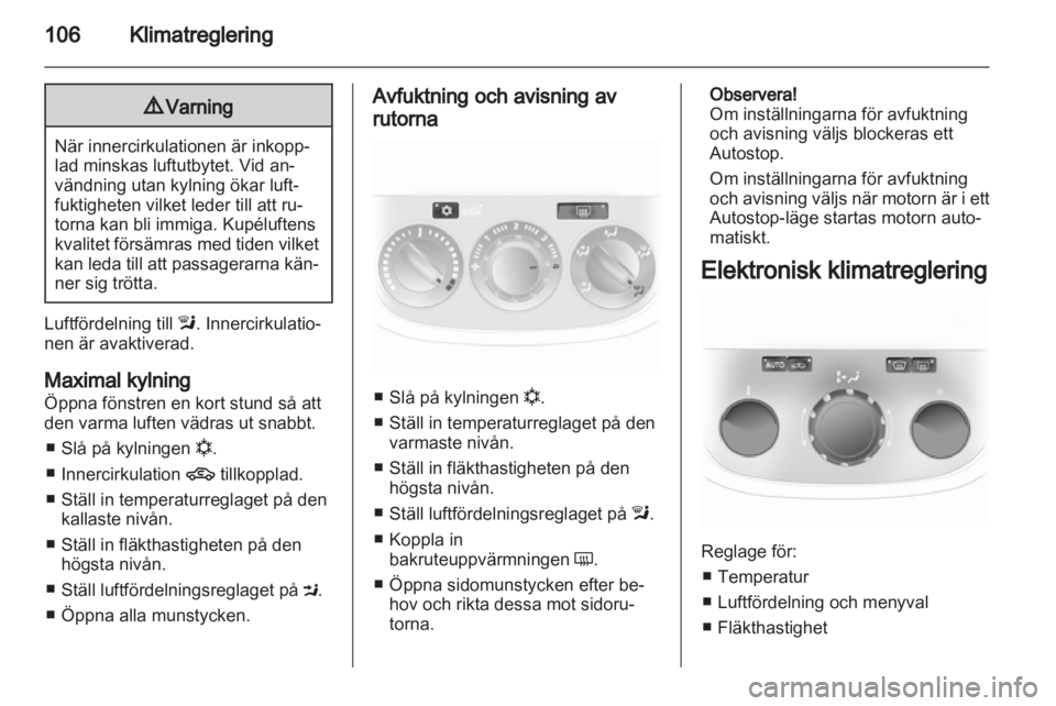OPEL CORSA 2011  Instruktionsbok 
