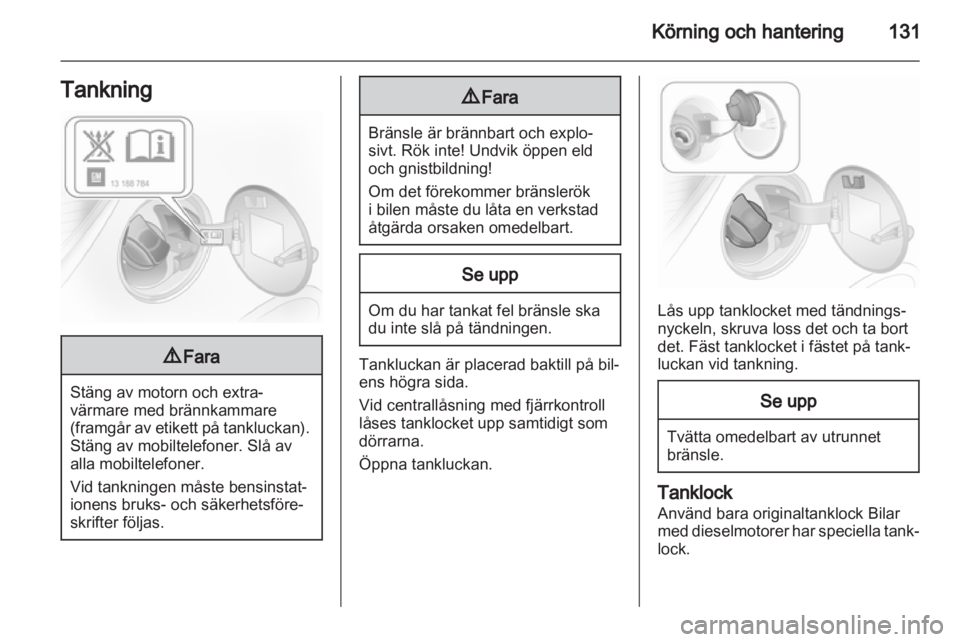 OPEL CORSA 2011  Instruktionsbok 