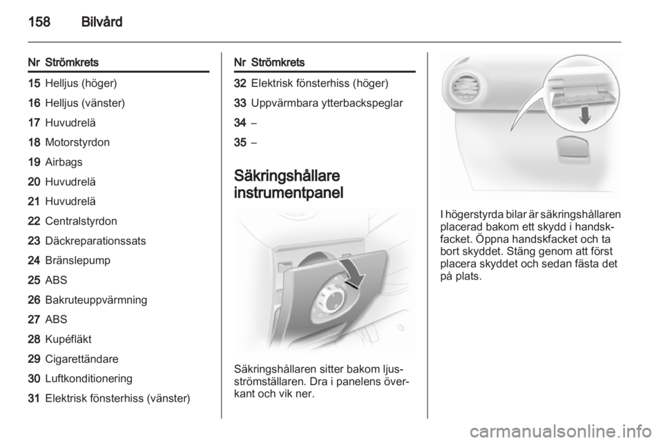 OPEL CORSA 2011  Instruktionsbok 