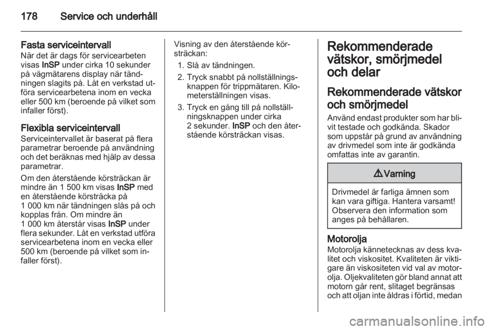 OPEL CORSA 2011  Instruktionsbok 