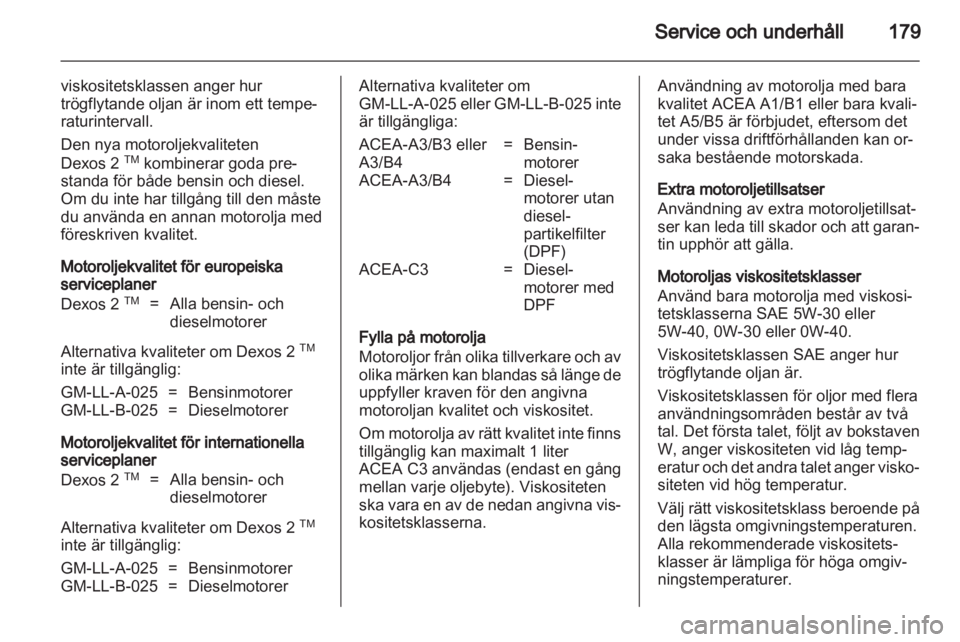 OPEL CORSA 2011  Instruktionsbok 