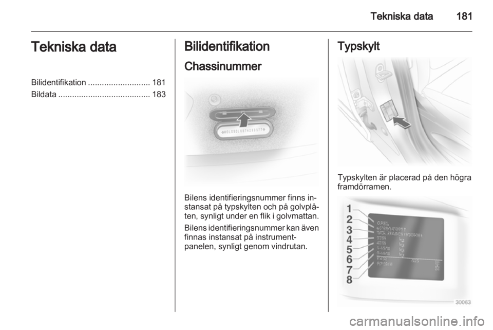OPEL CORSA 2011  Instruktionsbok 
