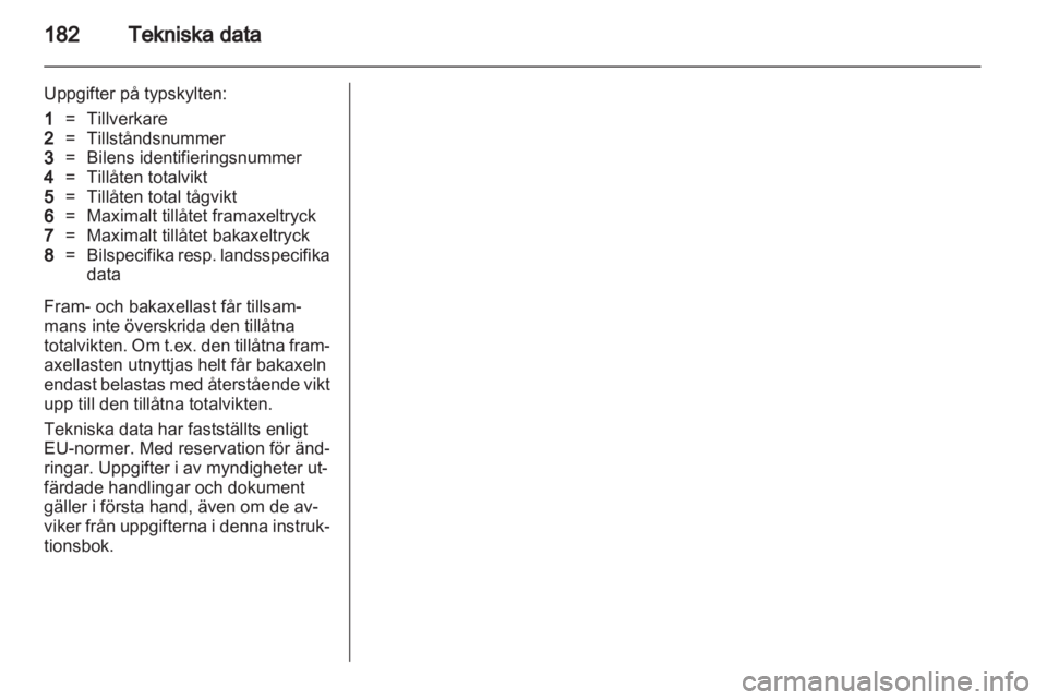 OPEL CORSA 2011  Instruktionsbok 