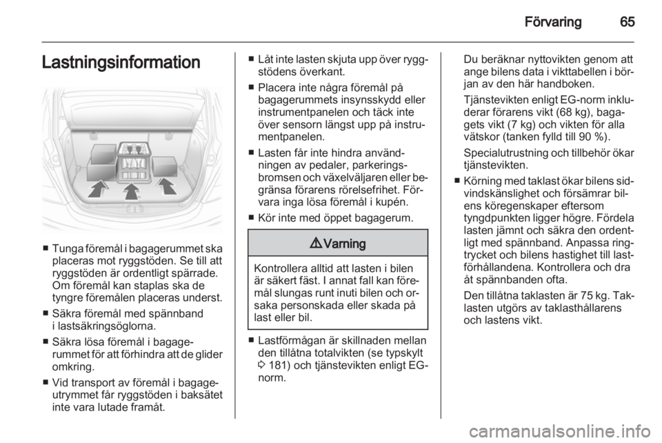 OPEL CORSA 2011  Instruktionsbok 