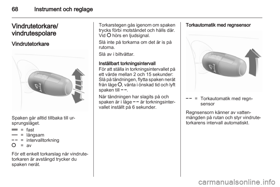 OPEL CORSA 2011  Instruktionsbok 