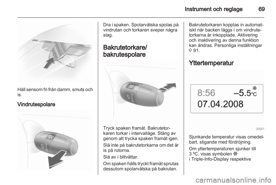 OPEL CORSA 2011  Instruktionsbok 