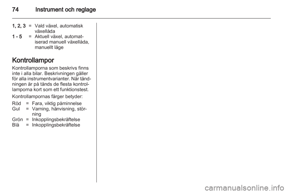OPEL CORSA 2011  Instruktionsbok 