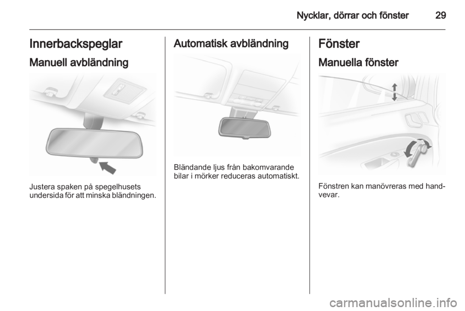 OPEL CORSA 2011.5  Instruktionsbok 