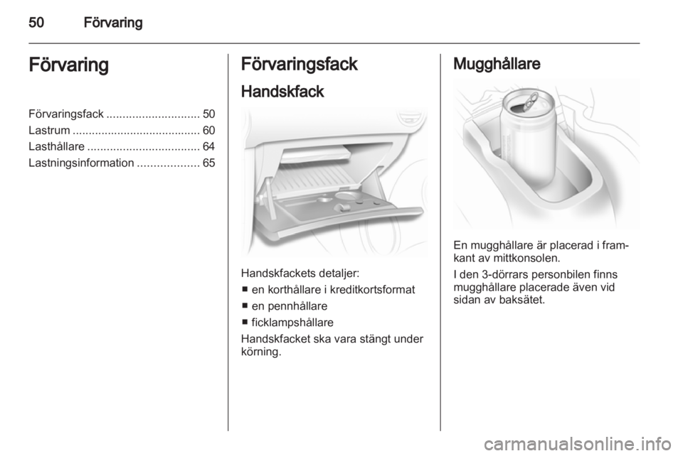 OPEL CORSA 2011.5  Instruktionsbok 